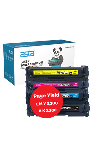 حبر أستا HP CF410A، CF411A، CF412A، CF413A
