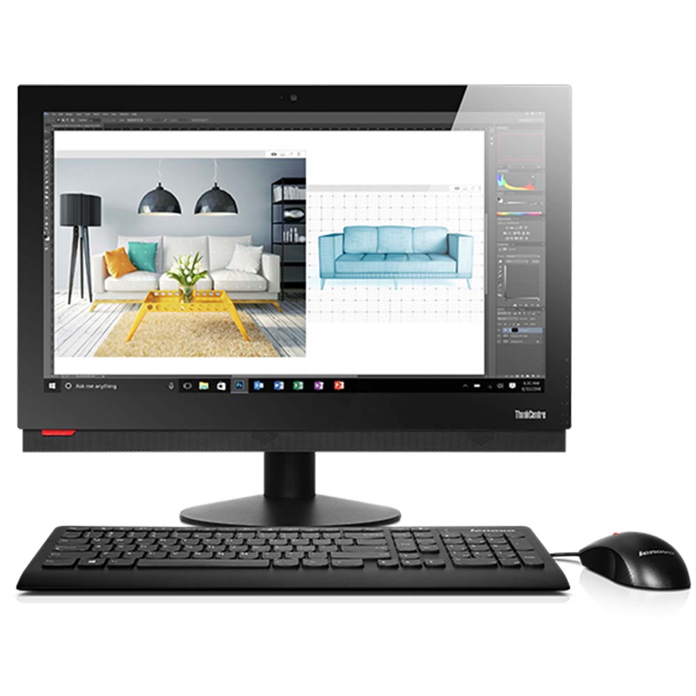 USED AIO LENOVO   M910Z  CI5  7TH GEN  SSD256GB  RAM16GB  23.8FHD  TOUCH